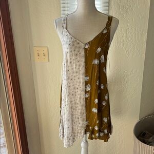 Free people Floral Patchwork Women Top